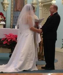 The December 17 wedding marked the end of a long journey and the beginning of a new one.