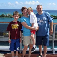 Park was more than ready to be a father to Emily's two boys.