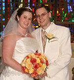 Patrick & Stephanie found in the other a shared faith...and cute too.