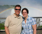 When Jim's discernment was over, Lisa was waiting at the end of the rainbow. 