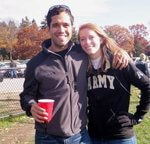 Jeffrey & Jessica have done extensive traveling, including this trip to the Army-Navy game in Philly.
