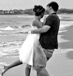 A great weekend on the beach at South Carolina told Patrick and Heidi they had something special.