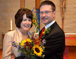 Being in the rural parts of Kansas made finding a good Catholic relationship challenging for Clint & Ann