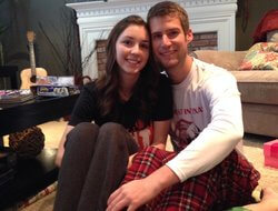 Philip and Joanna spent last Christmas morning together, and a month later they were engaged. 
