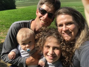 Anne, Jeremy, and their children