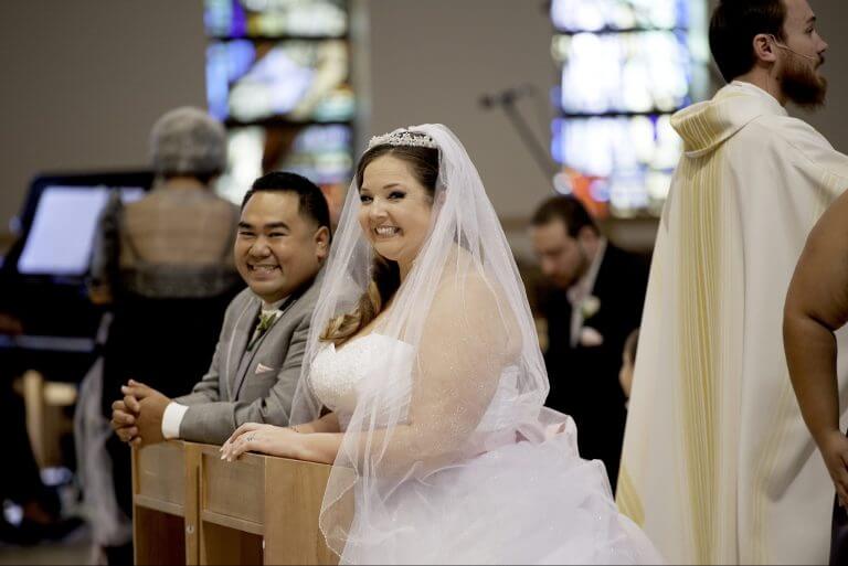 Katrina and Erik Had a Surprise Guest At Their Reception