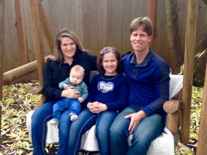 Anne, Jeremy, and their children