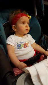 Charlotte in CatholicMatch tee.