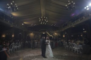 Image of Tanie and Penelope's first dance