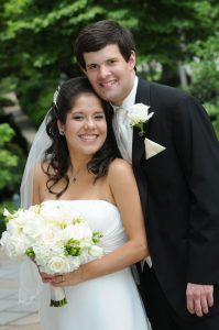 Image of Josefina and Michael on their wedding day