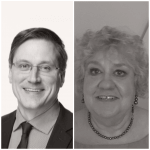 David Dziena and Woodeene Koenig-Bricker