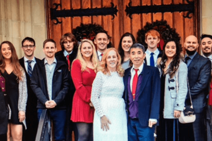 He Followed Her in Circles...Literally!