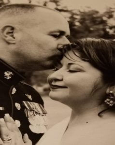 Michael and Jennifer Wedding Pic