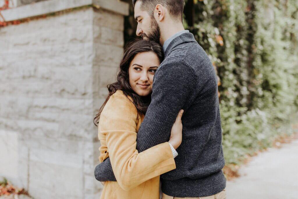 He Proposed In The Parking Lot!