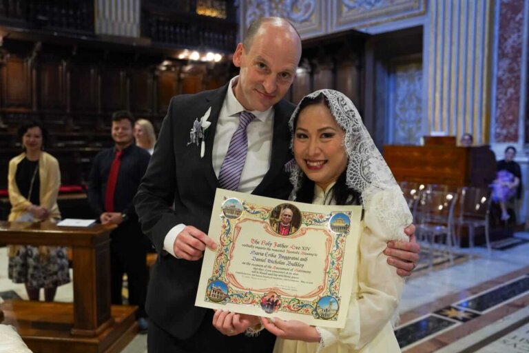 They Never Imagined a Wedding at St. Peter's Basilica!
